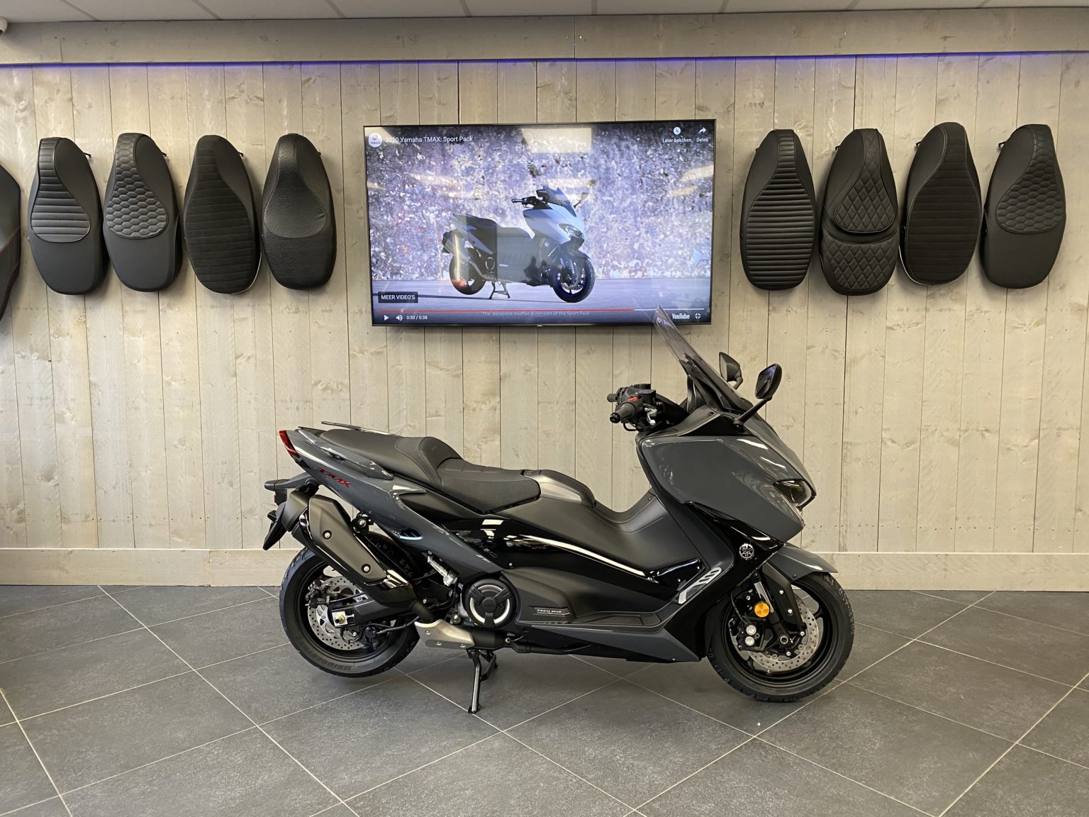 Yamaha Tmax Abs Tech Max Tech Power Grey Perry Scooters Haarlem