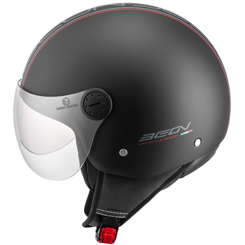 HELM BEON DESIGN FASHION MAT ZWART - Afbeelding 3