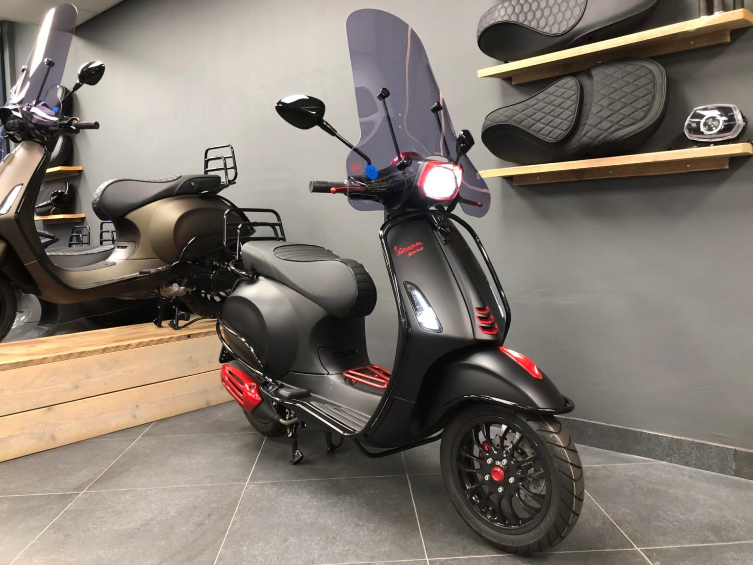 Tectake Motorkoffer bagage koffer scooterkoffer - Fietstas - Achter - zwart