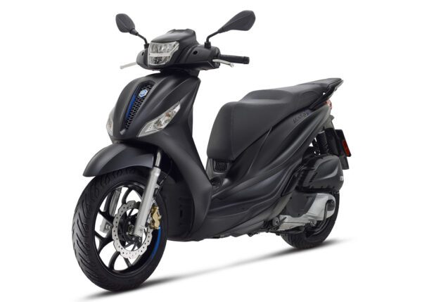 PIAGGIO MEDLEY 200CC SPORT EURO5+ MATZWART - Afbeelding 2