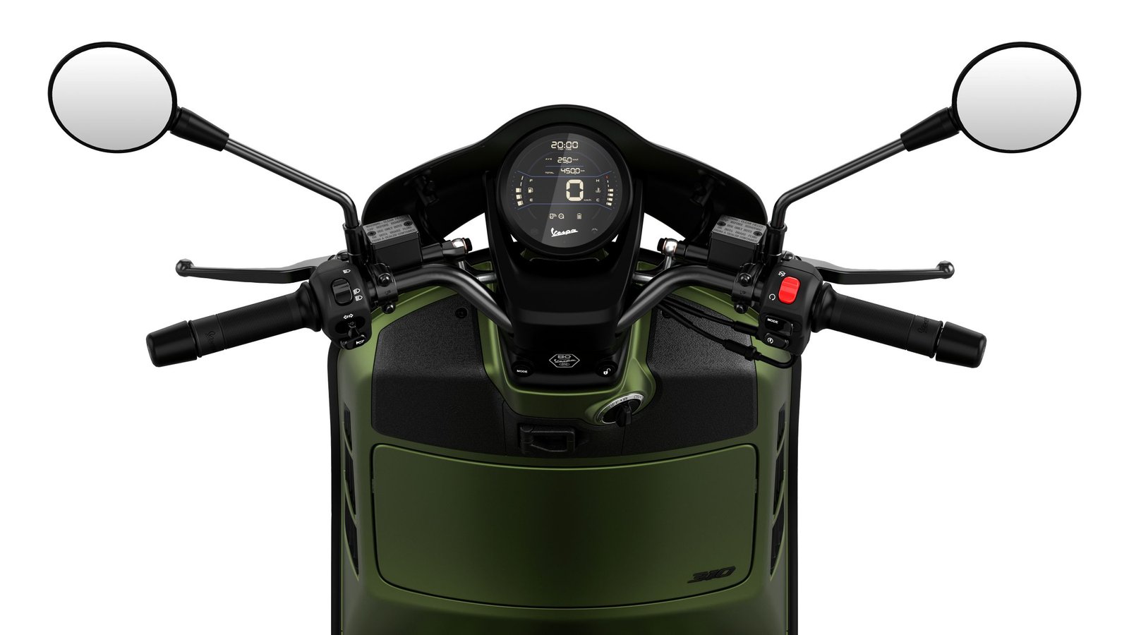 Vespa GTV 310 HPE Euro5+ Verde Ribelle - Afbeelding 6