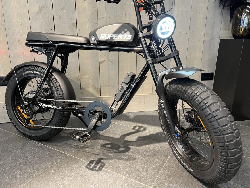SUPER73 S2 EBIKE FATBIKE SUPER 73 ELEKTRISCH OBSIDIAN Perry Scooters Haarlem